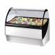 Commercial Ice Cream Display Freezer , Air Cooling Gelato Display Cabinets