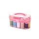 Household Travelling Mini Sewing Kit Set Plastic Needle Box With Sewing Accessories