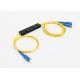 FBT Fiber Optic Cable Splitter With Single Window , Fiber Optic Coupler 1*2 1*3 1*5 1*6 1*7