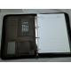 Luxury Design Brown Leather Diary Notebook Organizer Portfolio