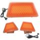 Stylish Electric Foot Warmer Stool With Graphene Heating Ergonomic Design Adjustable Temperature