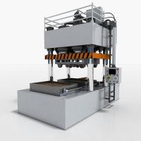 Recycled  2000 Mm Compressed Wood Pallet Machine For Waste Wood