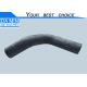 FVR Radiator Water Inlet Hose / ISUZU FVR Parts 1214376480 Black Rubber Woven Fabric Inside