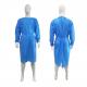 45gsm OEM Medical Isolation Gown Level 2 SMS Fabric Anti Bacterial Gown For Protection