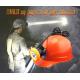 15000lux led corded rechargeable mining cap lamp with low power indication