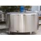 Food Grade Stainless Steel Tanks / Stainless Steel Blending Tanks For Ice Cream