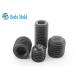 Black Color Cup Point Set Screws Din 916 Metric Fine Threaded Alloy Steel Materials