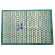 Replacement FSI 5000 Steel Frame Shale Shaker Screen Green 304 Or 316  Material