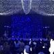 Decorative Star Curtain LED Lights Blue White For Wedding Disco Party Club Bar DJ Show