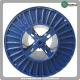Corrugated steel spool for wire stranding machine electric cable steel cable reels