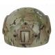 Camo Tactical Combat Helmet Head Protection For Airsoft / Paintball Players