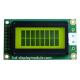 Yellow Green Dot Matrix LCD Display Module 8x2 Character 4bit  8bit MPU