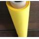 Yellow Color Monofilament Polyester Screen Fabric For Garment Printing