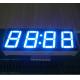 Common Anode LED Clock Display Ultra Blue  0.56 For Oven Timer Withstand 120℃