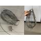 1.5mm Thick Stainless Steel 316 Ferrule Wire Rope Mesh Bag For Backpack