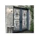 Custom Design Beveled Glass Door Panels , Building Decorative Glass Sheets