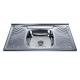 Free Standing Restaurant Commercial Stainless Steel Industrial Kitchen Sink