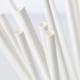 Multiscene Odorless White Paper Straws , Dye Free Individually Wrapped Paper Straws