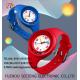 wholesale children watches colorful silicone watch gift watch for promotion fashion watches Multicolor strap custom logo