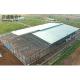 Painted Prefabricated Steel Frame Structural Warehouse Metal Building with Sliding Door