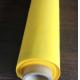 Yellow Polyester Screen Printing Mesh Fabric Excellent Tear And Acid Resistance
