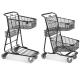 Wholesale Euro Style Heavy Duty Metal Shopping Trolley Cart Carritos De Supermercado
