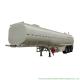 Aluminum Tri Axle Tank Semi Trailer For Diesel Oil , Gasoline , Kerosene Transport 47-50Ton