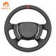 Mewant Car Interior Accessory Genuine Leather Steering Wheel Cover for Land Rover Range Rover Vogue III L322 2002-2012 Models