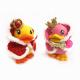 B.duck PVC Piggy Bank With Costume Special King And Queen Duck Coin Bank