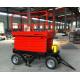 Mobile Hydraulic Scissor Lift Table With Platform 4m