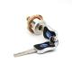 Nickel Finish Tumbler Cam Lock , High Security Cam Lock Novel Design