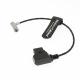 Portkeys BM5 BM7 Monitor Power Cable 4 Pin Female Right Angle To D- Tap Durable
