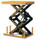 Manual Fixed 1000kg 4m Hydraulic Scissor Lift Platform For Indoor Outdoor Use