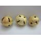 frosting wrinkle golden star jingle bell in Iron metal material