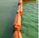 20m 30m Floating Silt Screens Oil Containment Boom Turbidity Curtains