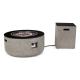 Cement Customized Color Portable Round Propane Fire Pit For Camping Party