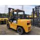 Internal Combustion TCM FD50 5T 2nd Hand Forklift Trucks