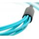 SM MM OM3 MPO Loopback , MPO Trunk Cable For Equipment Interconnection
