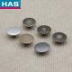 17mm Brass Snap Buttons Round Metal Rivet Buttons Customized