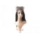 Double Wefts 360 Lace Frontal Wig Cap Healthy 14 Inch Hair From Young Girl