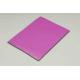 Purple Pe Aluminium Composite Panel 2440mm Exterior Wall Cladding Acm Exterior Panels Anti Static