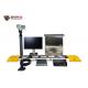Area Scan Camera Surface Mount Under Vehicle Inpsection Scanner System With Driver Face And LPR Camera