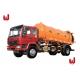 10m3 Vacuum Sewage Truck 6 Wheelers Sewage Cleaning Tanker