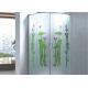 High Definition Digital Printing On Glass Size Custom For Shower Door