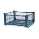 Supermarket 50*50mm Mesh 0.6mm Wire Collapsible Metal Cage