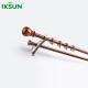 Aluminium 6063 T5 Decorative Double Curtain Rods For Decoration