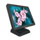 17 Inch Black Color All In One Pos System Single Screen With Plastic Housing