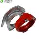5INCH DN125 Concrete Pump Pipe Clamp Coupling Forged For Rubber Hose