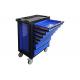 Heavy Duty Black Blue 7 Drawer 27 Inch Tool Cabinet Rolling Storage