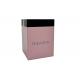 Hot Stamping Logo Gifts Packing Boxes Pink Black Perfume Collection Box